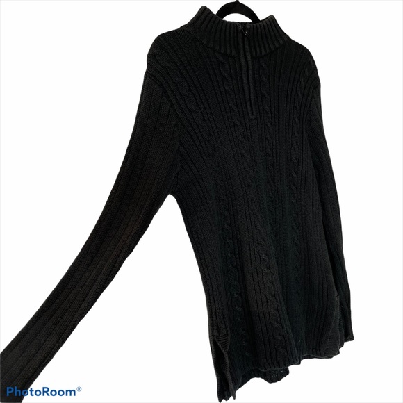 Liz Claiborne Long Sleeve Quarter Zip - Picture 2 of 3